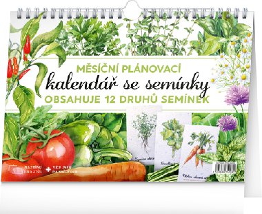 Kalend 2026 Msn plnovac se semnky, 30 x 21 cm - Notique