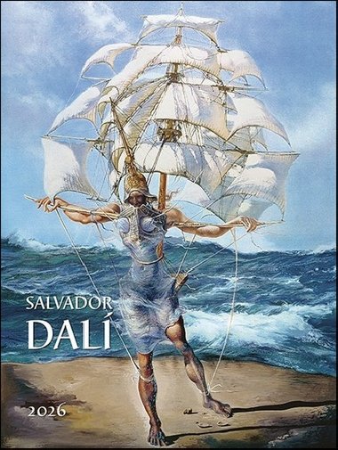 Kalend 2026 Salvador Dal, nstnn, 42 x 56 cm - Spektrum Grafik
