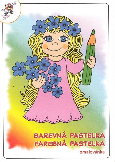 Omalovnky Barevn pastelka - Blanka Vostr