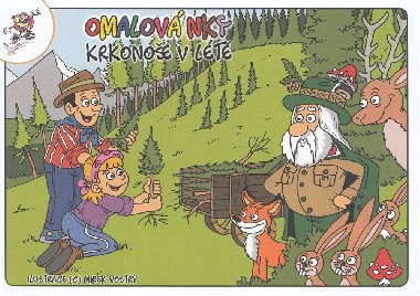 Omalovnky Krkonoe v lt - Mirek Vostr