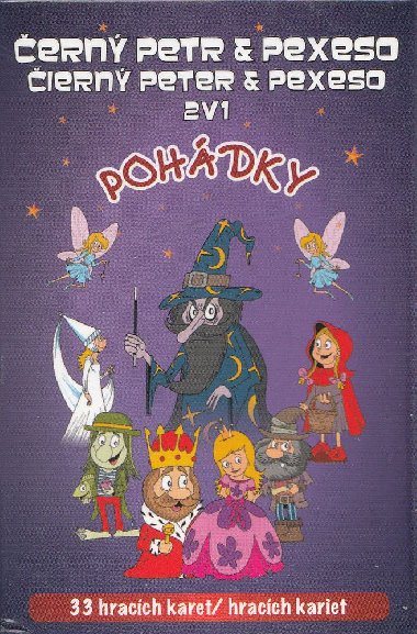 Karty Černý Petr a pexeso Pohádky - Petr Mičánek