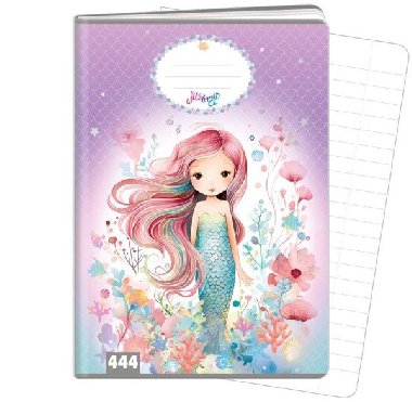 Seit A4, 40 list, typ 444 Mermaid - neuveden