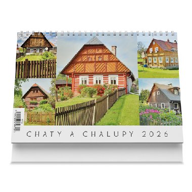 Chaty a chalupy 2026 - stoln kalend - 