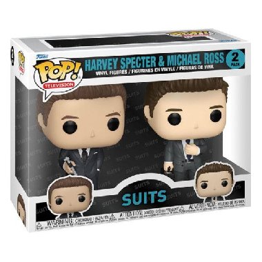 Funko POP TV: Suits - Harvey Specter & Michael Ross - neuveden