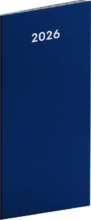 Di 2026: Modr - plnovac msn, kapesn 8 x 18 cm - Notique