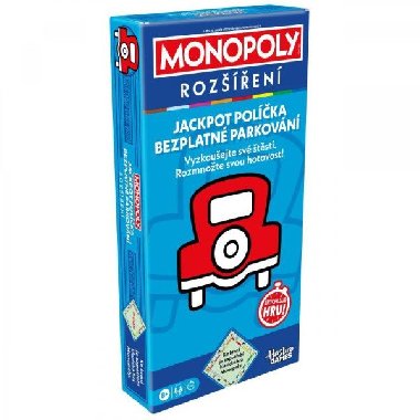 Monopoly: Jackpot polka Bezplatn parkovn (rozen) - neuveden