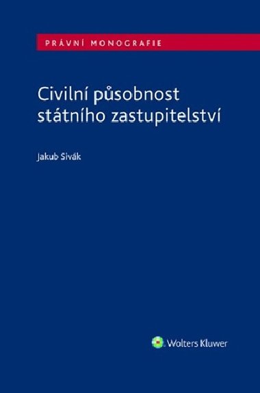 Civiln psobnost sttnho zastupitelstv - Jakub Sivk