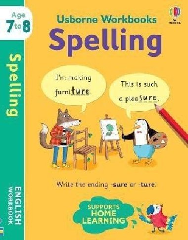 Usborne Workbooks Spelling 7-8 - Bingham Jane