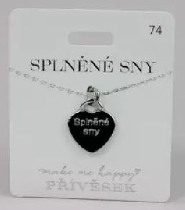 Pvsek MAKE ME HAPPY slo 74 Srdko Splnn Sny - Happy Spirit