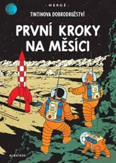 Tintinova dobrodrustv prvn kroky na msci - Herg