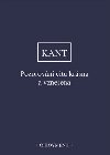 Pozorovn citu krsna a vzneena - Immanuel Kant