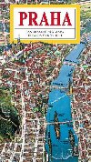 Praha - mapa panoramatick velka/esky - Rygl Tom