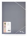 Spoko ReLeaf box na spisy s fixační gumičkou A4 SoftTouch - šedá - neuveden
