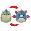 Squishmallows 2v1 Baziliek Magtus a Drak Carin 13 cm - neuveden