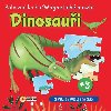 Zbavn magnetick kniha Dinosaui - ti a skldej - neuveden