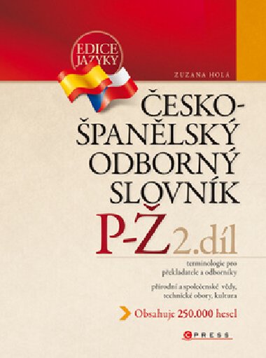 esko-panlsk odborn slovnk 2. dl - Zuzana Hol