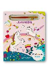 Maľovanie vodou Jednorožce - 