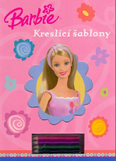 Barbie kreslic ablony - Mattel