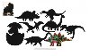 krabac obrzek Dinosaurus/9 ks - neuveden