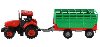 Traktor Zetor s vlekem na setrvank - neuveden