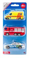 SIKU Set mix policie, hasii, ambulance - neuveden