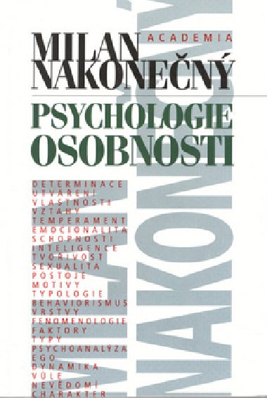 Psychologie osobnosti - Milan Nakonen
