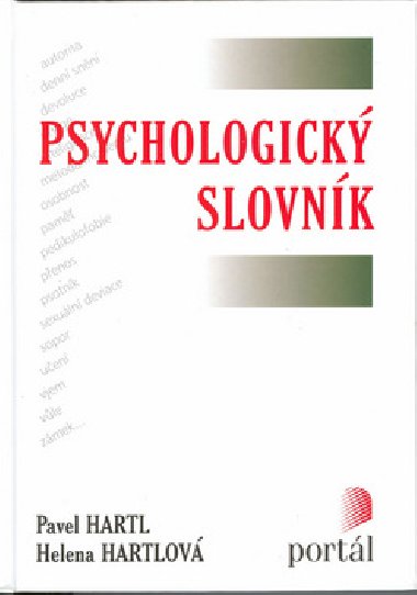 Psychologick slovnk - Pavel Hartl; Helena Hartlov