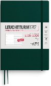 Weekly Planner & Notebook 2026 Medium (A5) 18 Months Forest Green - neuveden