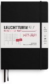 Academic Week Planner 2026 Medium (A5) 18 Months Black - neuveden