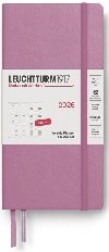 Weekly Planner & Notebook 2026 Wallet (B6+ x A6) Dusty Rose - tekovan - neuveden
