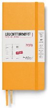 Weekly Planner & Notebook 2026 Wallet (B6+ x A6) Rising Sun - tekovan - neuveden