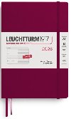 Weekly Planner & Notebook 2026 Medium (A5) Port Red - neuveden