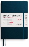 Weekly Planner & Notebook 2026 Medium (A5) Deep Sea - neuveden