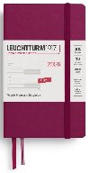 Weekly Planner & Notebook 2026 Pocket (A6) Port Red - neuveden