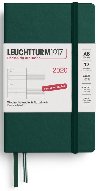 Weekly Planner & Notebook 2026 Pocket (A6) Forest Green - neuveden