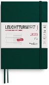 Weekly Planner & Notebook 2026 Medium (A5) Forest Green - neuveden