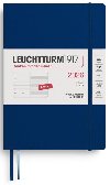 Weekly Planner & Notebook 2026 Medium (A5) Navy - neuveden