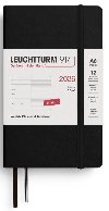Weekly Planner & Notebook 2026 Pocket (A6) Black - neuveden