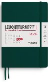 Weekly Planner & Notebook 2026 Medium (A5) Forest Green - tekovan - neuveden