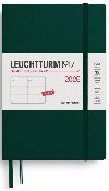 Weekly Planner 2026 Paperback (B6+) Forest Green - neuveden