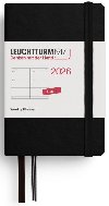 Weekly Planner 2026 Mini (A7) Black - neuveden
