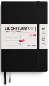 Week Planner 2026 Paperback (B6+) Black - neuveden