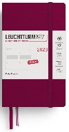 Daily Planner 2026 Pocket (A6) Port Red - neuveden
