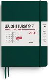 Daily Planner 2026 Medium (A5) Forest Green - tekovan - neuveden