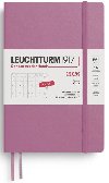 Monthly Planner & Notebook 2026 Paperback (B6+) 16 Months Dusty Rose - neuveden
