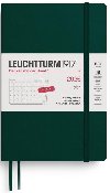 Monthly Planner & Notebook 2026 Paperback (B6+) 16 Months Forest Green - neuveden