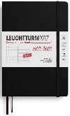 Weekly Planner & Notebook 2026 Medium (A5) 18 Months Black - neuveden