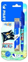 PILOT FriXion Ball 07 One Piece + npln 3 ks, BL, modr - neuveden