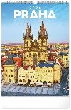 Kalend 2026 nstnn: Praha, 33 x 46 cm - neuveden