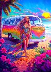Puzzle V srdci Hippie 1000 dlk - 